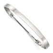 Stainless Steel Polished Flexible 4.75mm Bangle