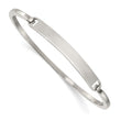 Stainless Steel Polished 2mm ID Bangle