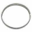 Stainless Steel Polished 9.25mm Hinged Bangle