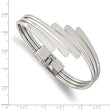 Stainless Steel Polished Hinged Bangle