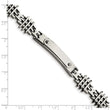 Stainless Steel Polished 8.5in ID Bracelet