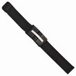 Stainless Steel Polished Black IP-plated Mesh Adjustable Magnetic Bracelet