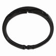 Stainless Steel Black IP-plated Bangle