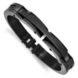 Stainless Steel Black IP-plated Bangle
