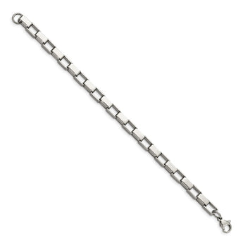 Stainless Steel Link 8in Bracelet