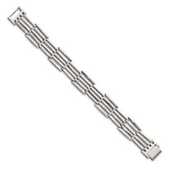 Stainless Steel Polished 8.5in Bracelet