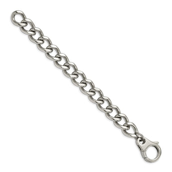 Stainless Steel Polished Large Link 8.5in Bracelet