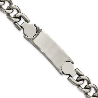 Stainless Steel High Polished ID 8.75in Bracelet