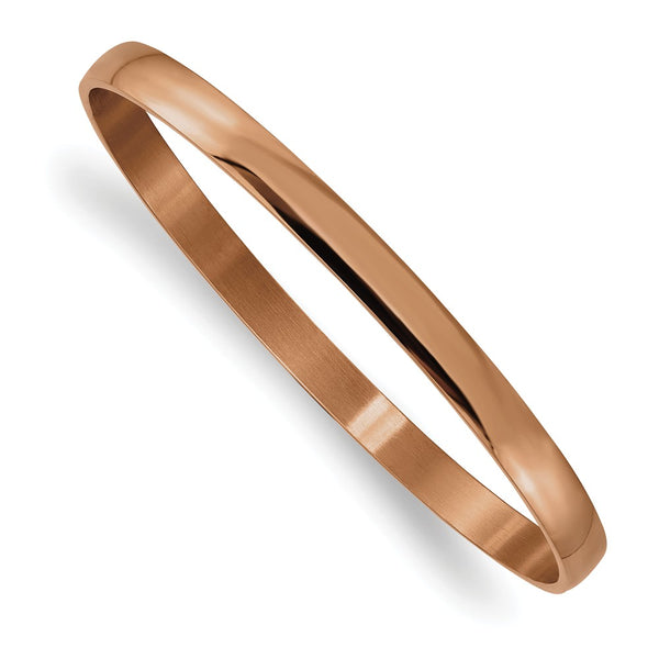 Stainless Steel Brown IP Plated Bangle