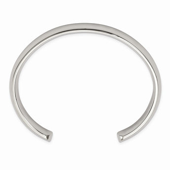 Stainless Steel Polished Cuff Bangle