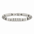 Stainless Steel Brushed & Polished 8.75in Bracelet