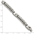 Stainless Steel Brushed & Polished 8.75in Bracelet
