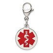 Stainless Steel Medical Jewelry Charm