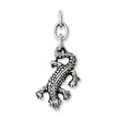 Stainless Steel Gecko Interchangeable Charm Pendant
