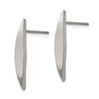Stainless Steel Polished Post Earrings