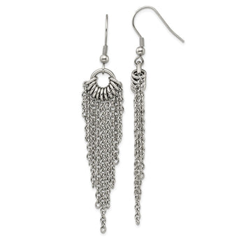 Stainless Steel Dangle Earrings