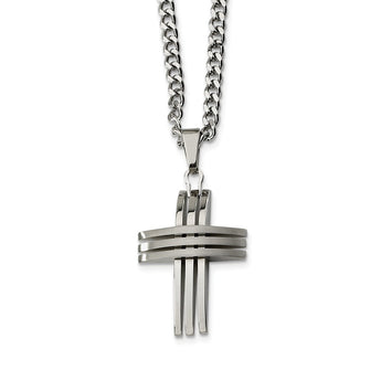 Stainless Steel Cross Necklace