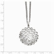 Stainless Steel Polished Multi-Circle Necklace
