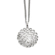 Stainless Steel Polished Multi-Circle Necklace