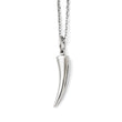 Stainless Steel Polished Horn Necklace