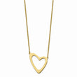 Stainless Steel Yellow IP-plated Polished with 2in ext. Necklace