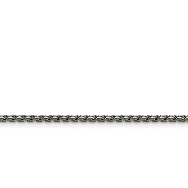Stainless Steel 2.50mm Polished Fancy Link Chain