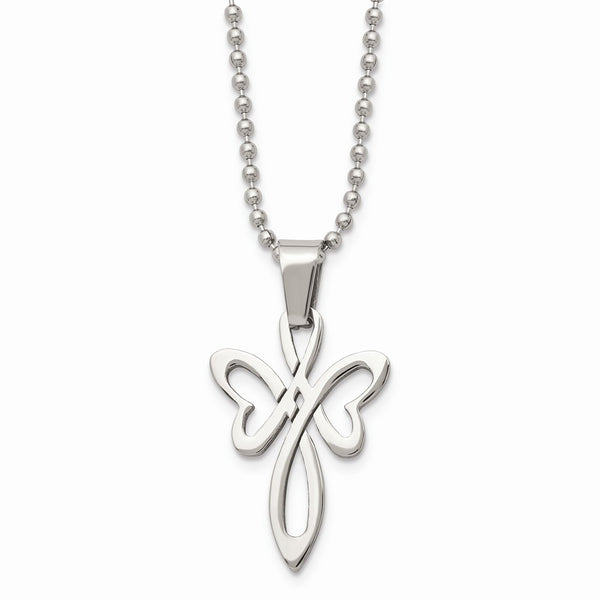 Stainless Steel Cross Necklace