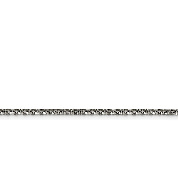 Stainless Steel Polished 3.20mm Rolo Chain