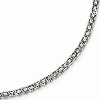 Stainless Steel Polished 3.10mm Bismark Chain