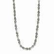 Stainless Steel Polished 3.30mm Fancy Link Chain - Birthstone Company