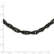 Stainless Steel Polished Black IP-plated Necklace
