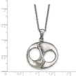 Stainless Steel Polished w/2in ext. Necklace