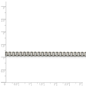 Stainless Steel 4.0mm 24in Box Chain