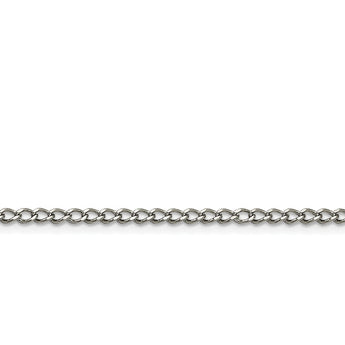 Stainless Steel 3mm Curb Chain