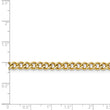 Stainless Steel 4mm IP Gold-plated 30in Curb Chain