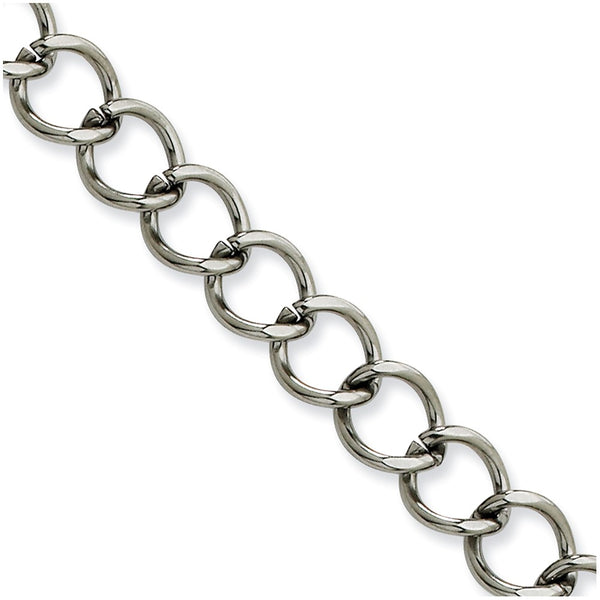 Stainless Steel 8mm Curb Chain