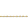 Stainless Steel Gold IP plated 2.3mm 24in Cable Chain