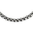Stainless Steel Polished Fancy Rolo 24in Necklace
