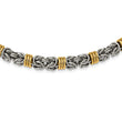 Stainless Steel Polished Yellow IP-plated 24in Necklace