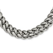 Stainless Steel Polished 24in Curb Chain Necklace