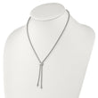 Stainless Steel Polished Fancy Adjustable up to 20.5in Necklace