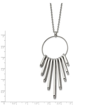 Stainless Steel Polished 20in Necklace