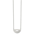 Stainless Steel Polished 18 inch with 2 inch ext. Necklace