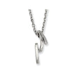 Stainless Steel Pendant 18in Necklace