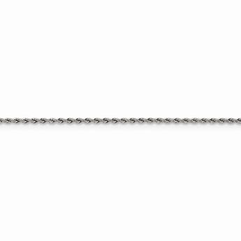 Stainless Steel Polished 1.5mm 24in Rope Chain