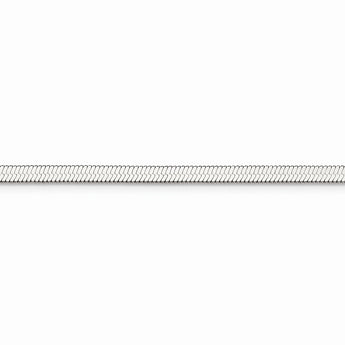 Stainless Steel Polished 3.90mm 24in Herringbone Chain