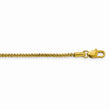 Stainless Steel Polished 2.2mm Yellow IP-plated Cyclone 24in Chain