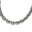Stainless Steel Polished 24.5in Necklace