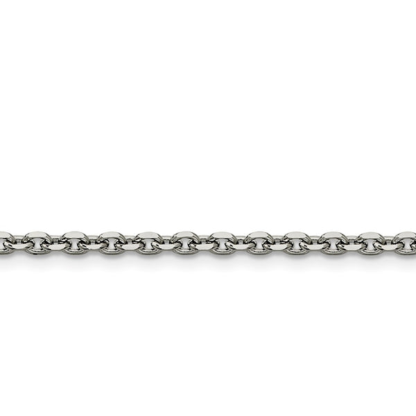 Stainless Steel 3.4mm 24in Cable Chain