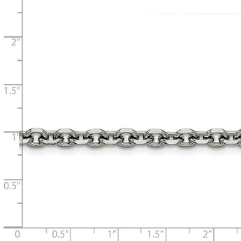 Stainless Steel 5.3mm 24in Cable Chain